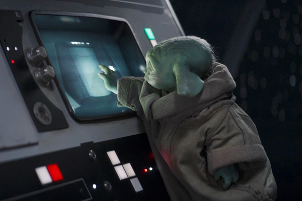 Baby Yoda in 'The Mandalorian' season 2 finale, 'The Rescue'