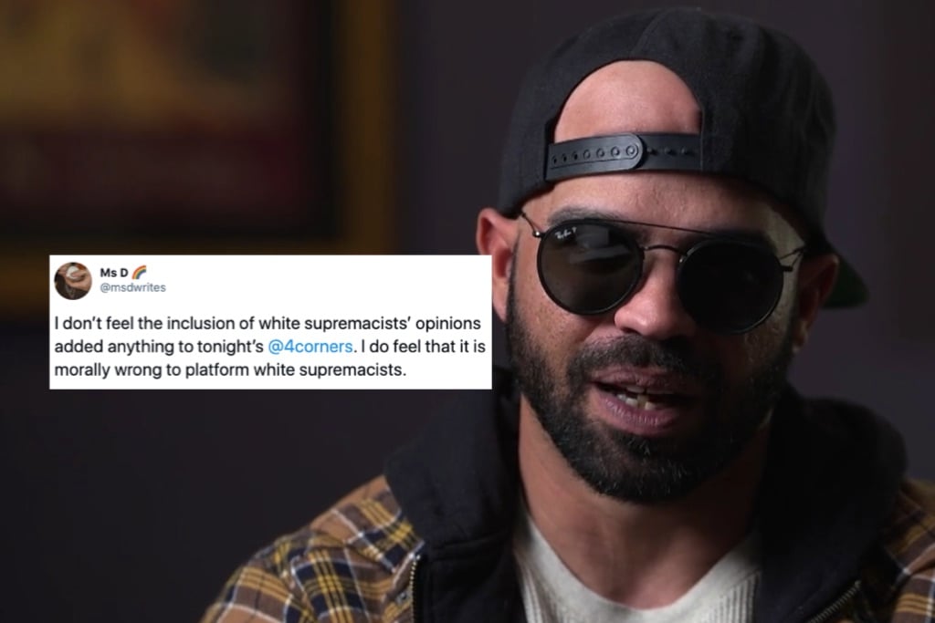 4 Corners criticised for platforming Proud Boys chairman in interview