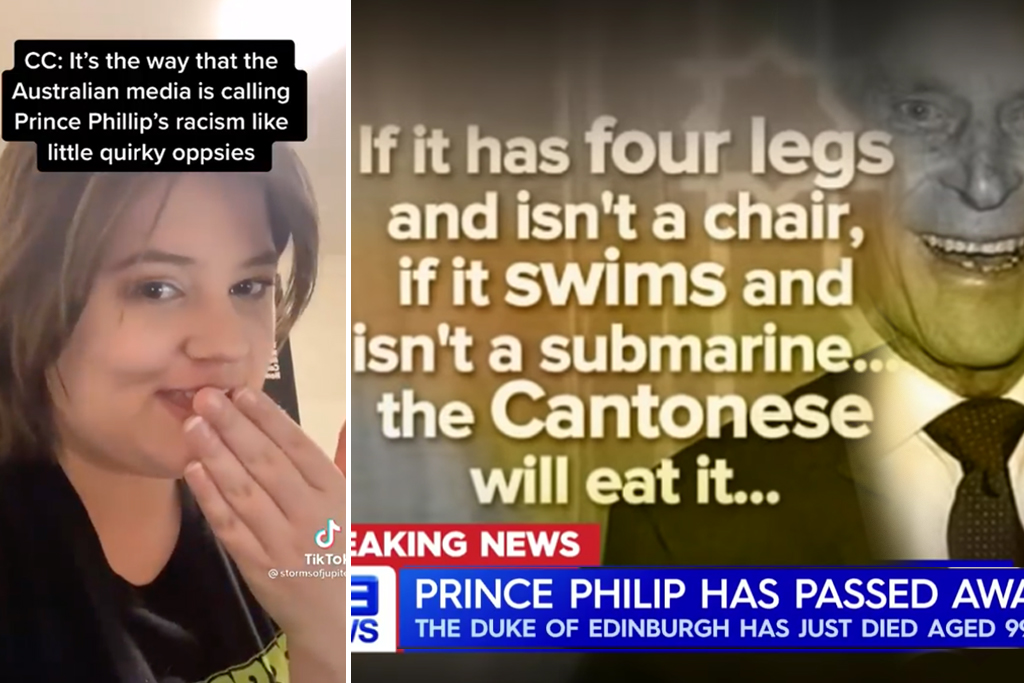 Prince Philip Racism Channel 9