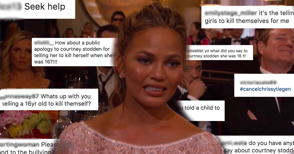Chrissy Teigen Accused Of Bullying Courtney Stodden When She Was 16