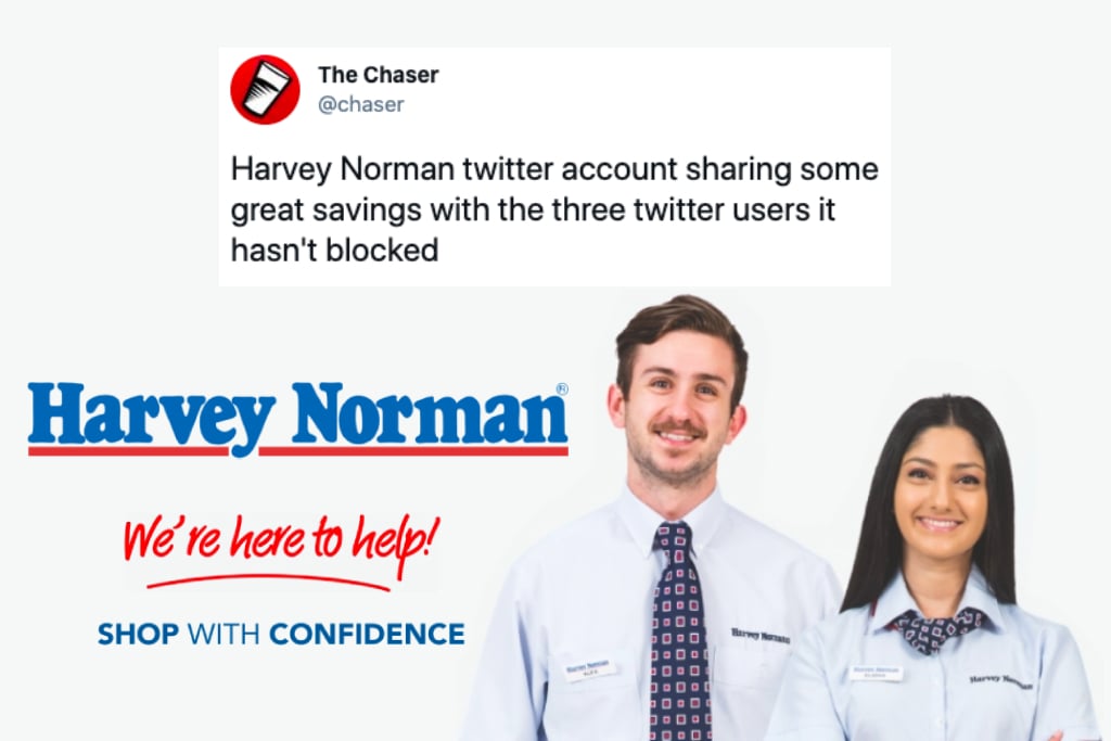 Harvey Norman Twitter
