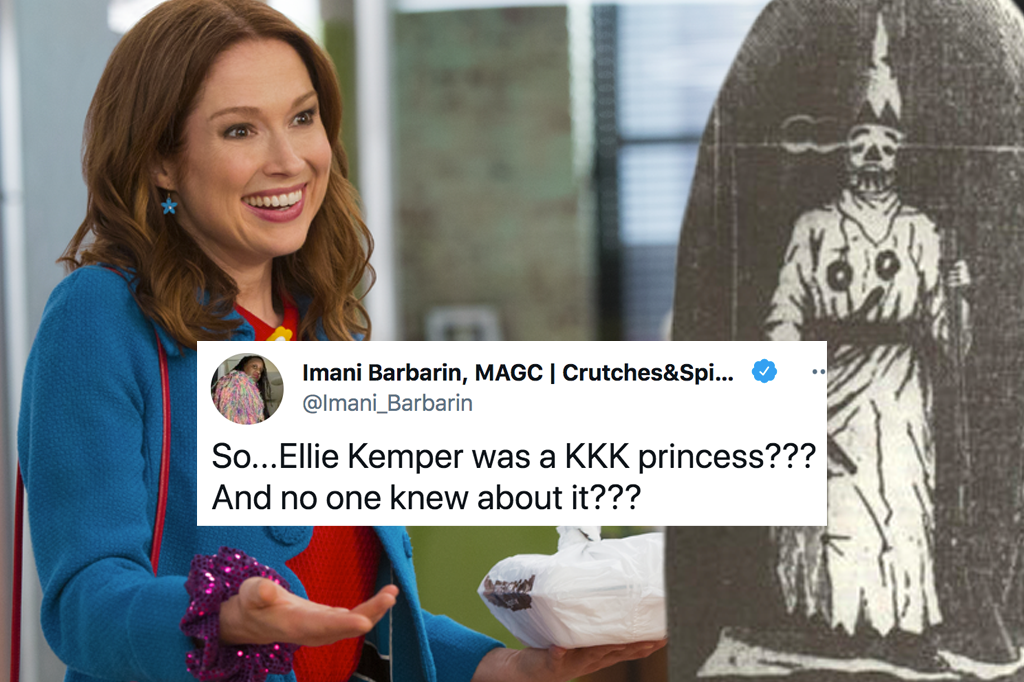 Ellie Kemper Veiled Prophet KKK Princess