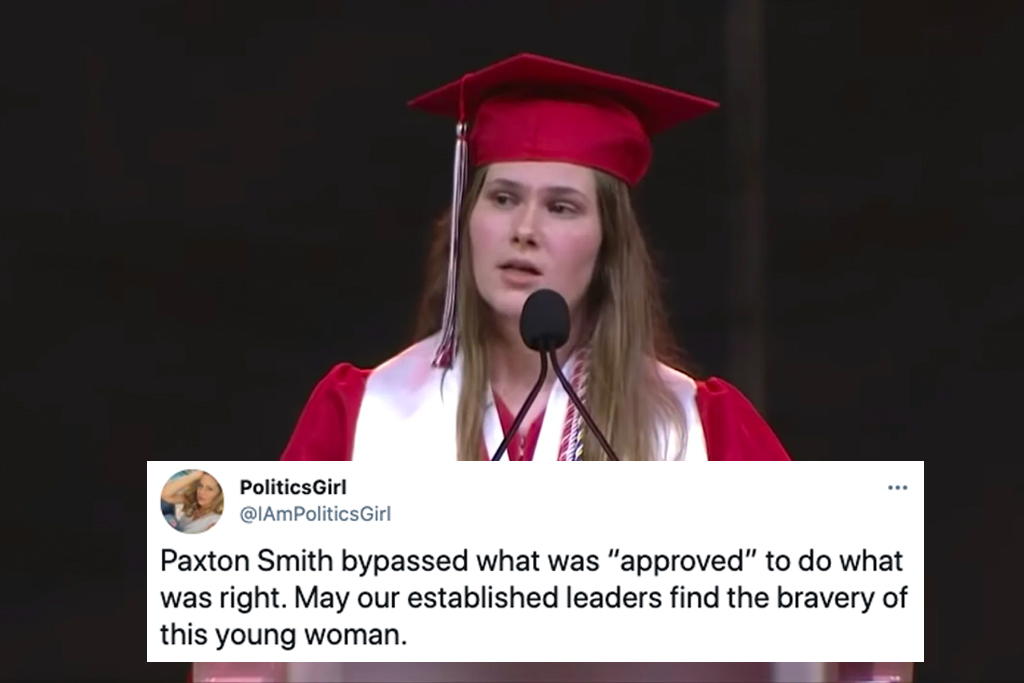 paxton smith valedictorian speech abortion texas