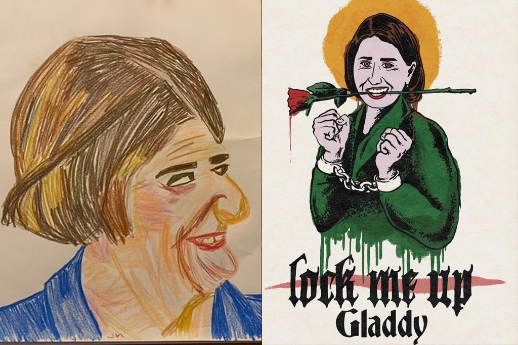 Gladys Berejiklian Fan Art Instagram