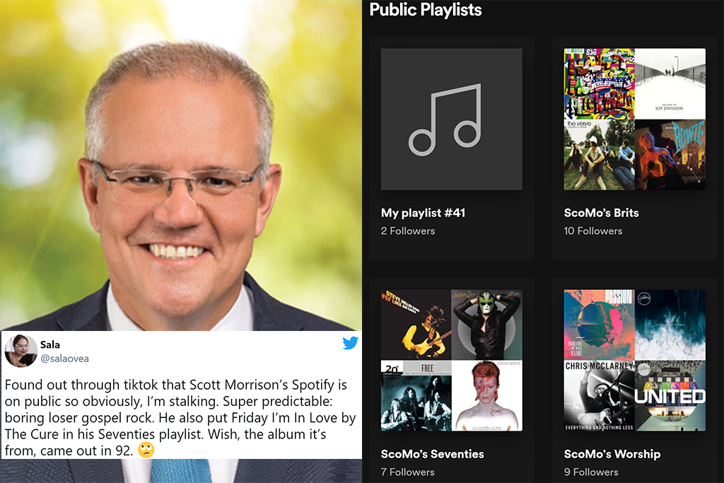 Scott Morrison Loves Prince Hillsong And Metal According To His Spotify