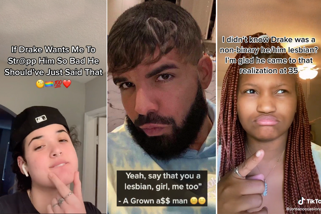 Drake Lesbian BBL Tiktok Meme Girls Want Girls