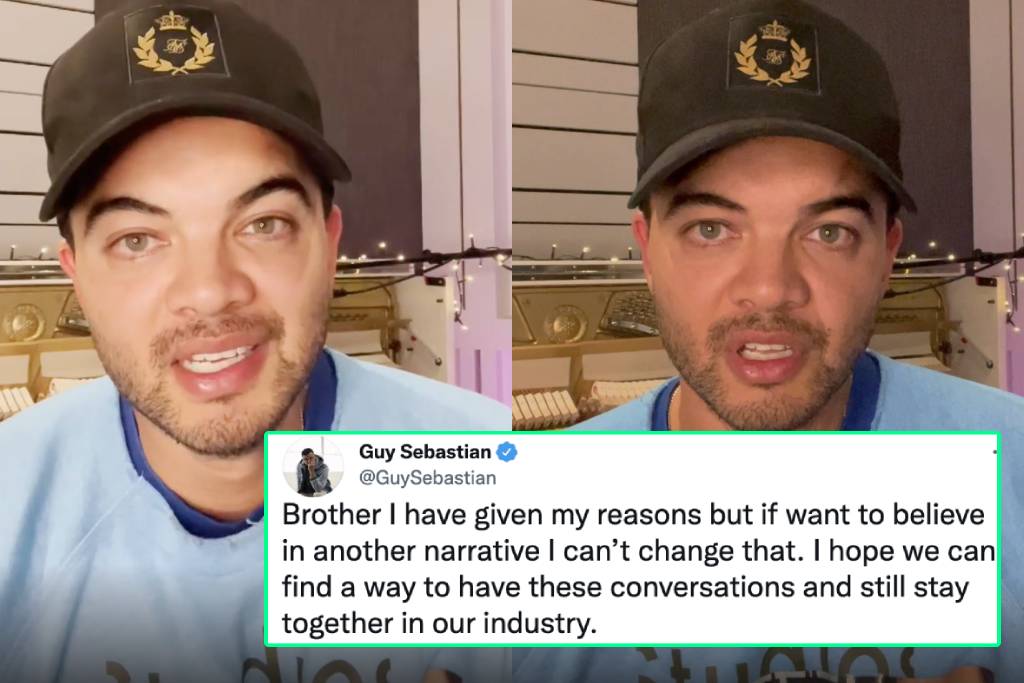 Guy Sebastian backpedals on Vax The Nation support