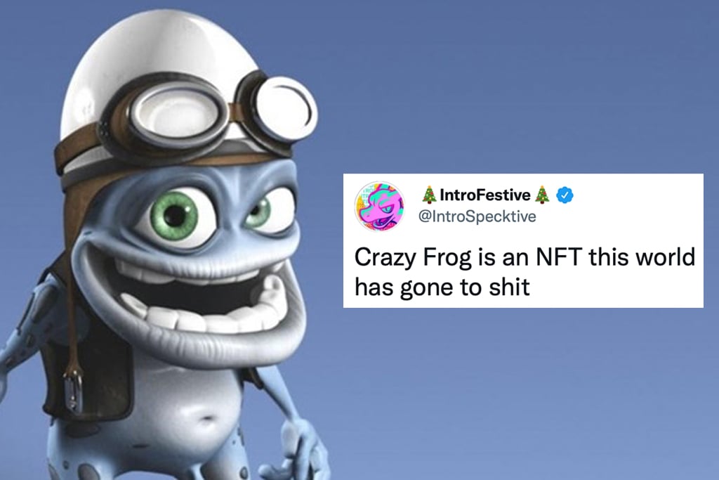 Crazy Frog NFT death threats