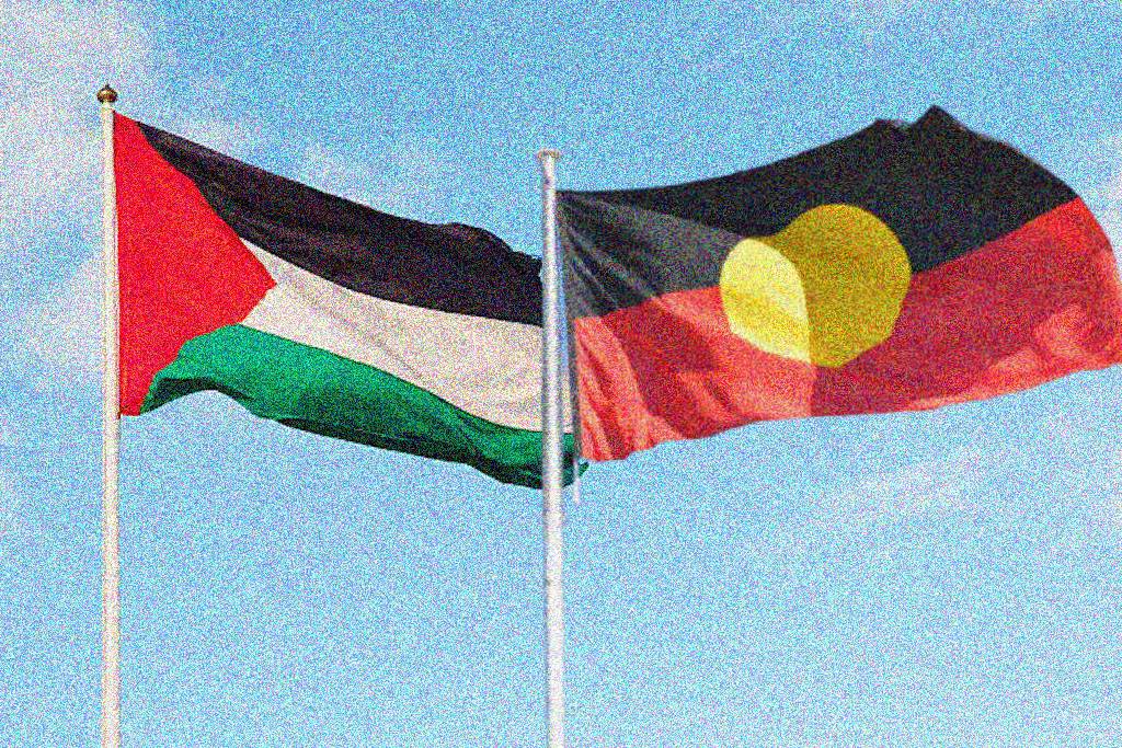 palestine aboriginal flag