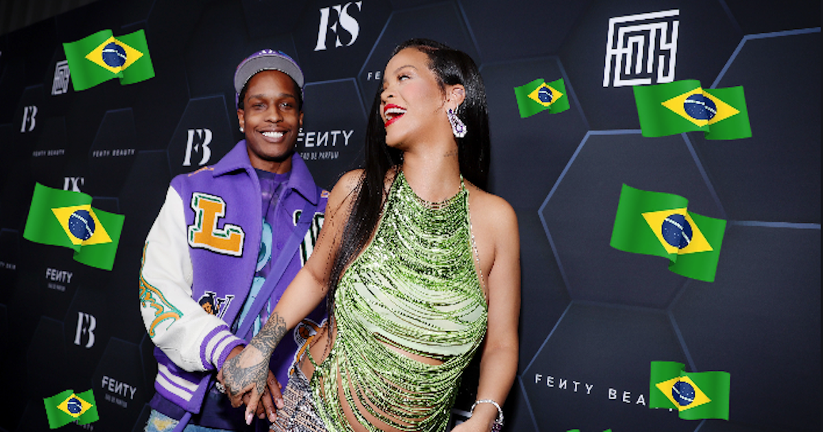 Brasileiros ligam para Rihanna para dar à luz seu bebê no Brasil