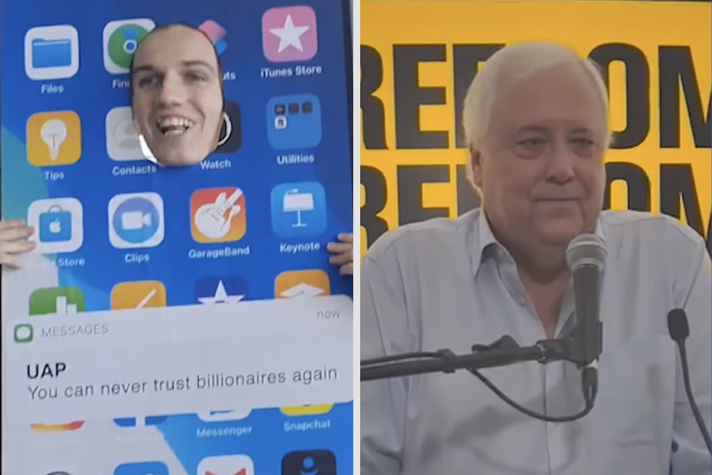 Clive Palmer The Chaser