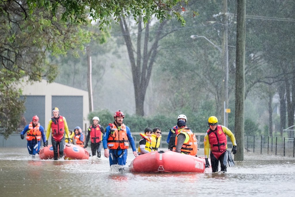 nsw floods natural disaster