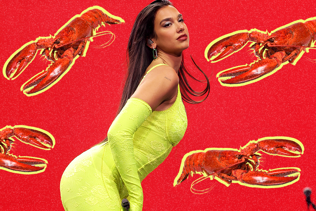 Dua Lipa And Her Lobster
