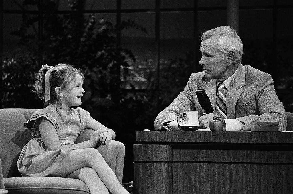 Barrymore on the Johnny Carson show in 1982