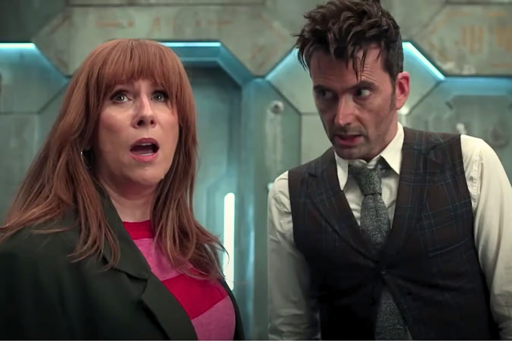 Catherine Tate as Donna Noble and David Tennant as the Doctor in the 'Doctor Who' 60th Anniversary specials. We share our predictions.